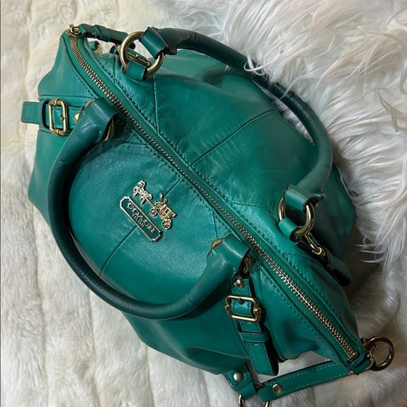 Coach Madison Juliet Leather GUC Handle Residue - Picture 4 of 16